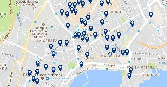Accommodation in Bella Vista - Click on the map to see all available accommodation in this area