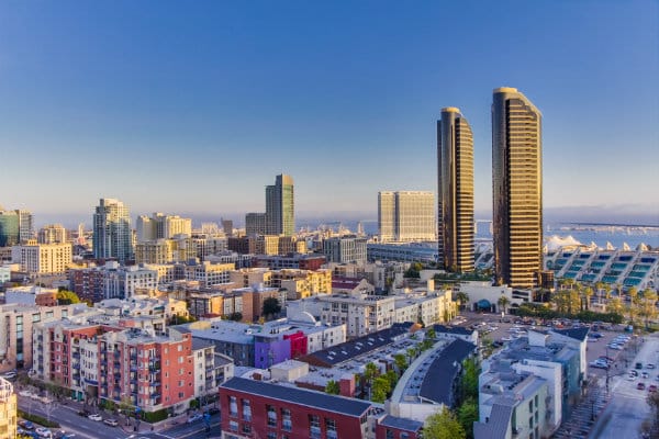 Mejores zonas donde dormir en San Diego - Downtown