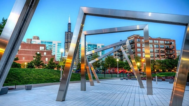 Mary Bartelme Park - West Loop - Best areas to stay in Chicago