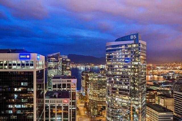 Mejores zonas donde dormir en Vancouver, Canadá - Downtown