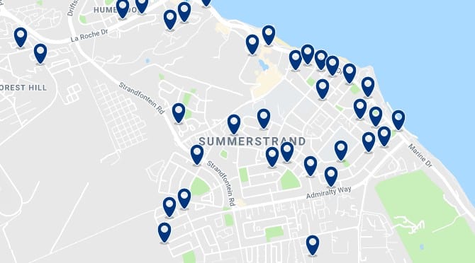 Alojamiento en Summerstrand - Haz clic para ver todos el alojamiento disponible en esta zona
