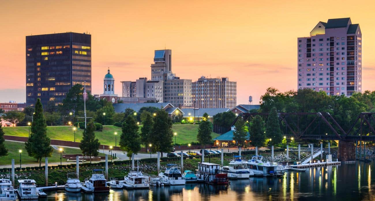 Dónde alojarse en Augusta, Mejores Zonas