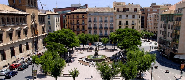Mejores zonas donde alojarse en Huesca - Centro Histórico