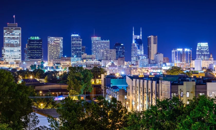 Mejores zonas donde alojarse en Nashville - Downtown