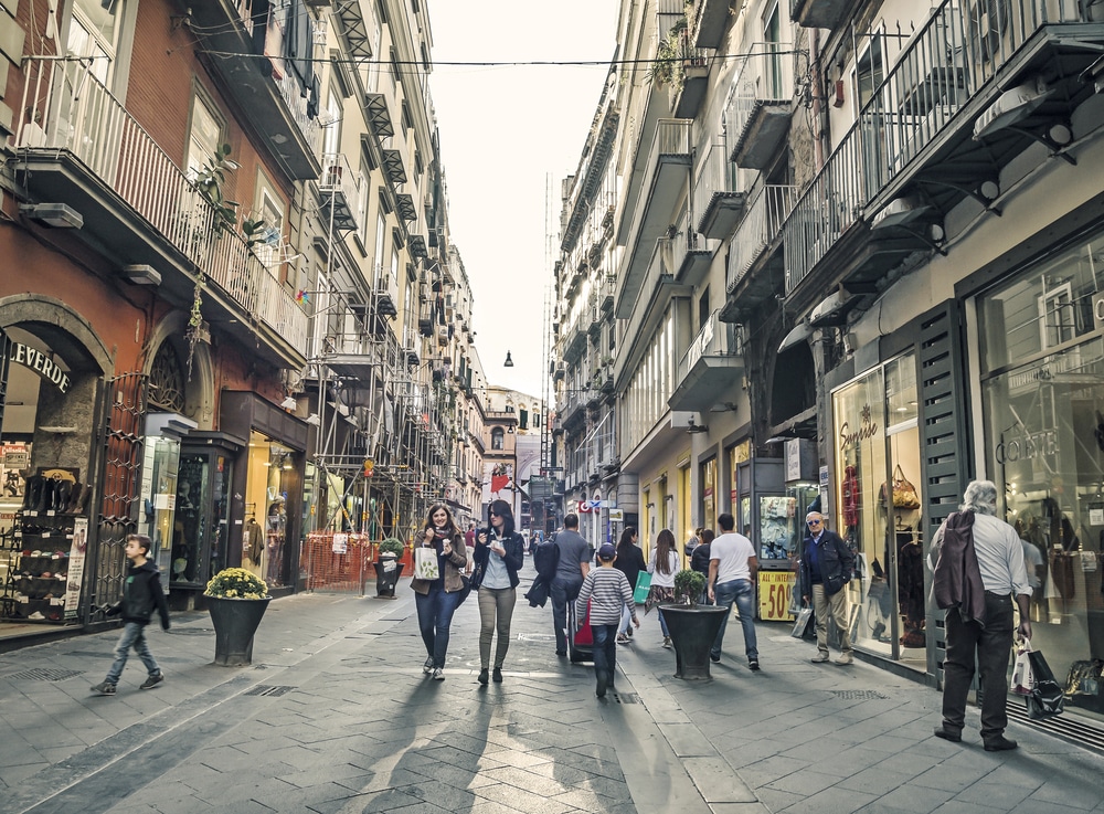 Chiaia - Mejores zonas para alojarse en Nápoles
