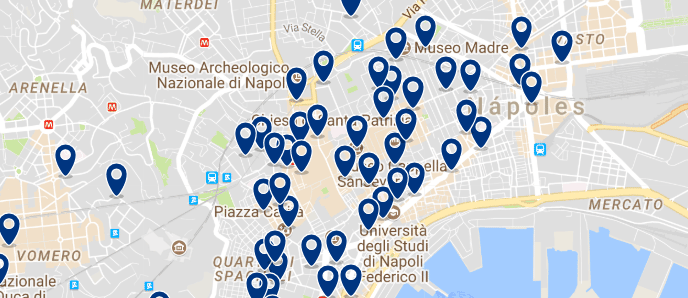 Alojamiento en Centro Storico - Haz clic para ver todos los hoteles en un mapa