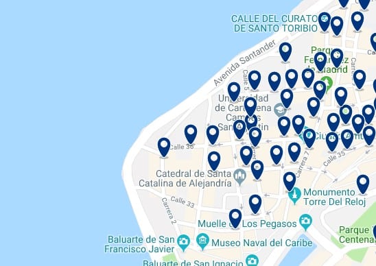 Accommodation in Centro Histórico - Click on the map to see all available accommodation in this area