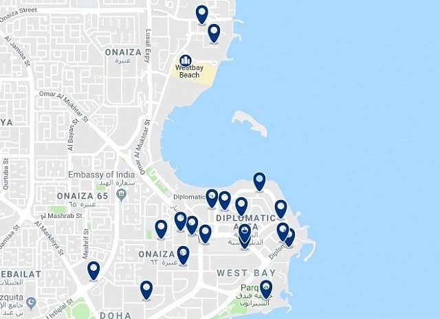 Alojamiento en West Bay - Haz clic para ver todo el alojamiento disponible en esta zona
