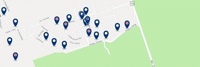 Accommodation in Zama - Click on the map to see all available accommodation in this area