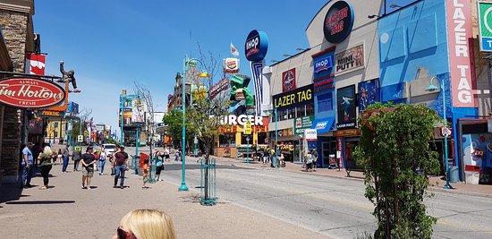 Mejores barrios donde alojarse cerca de las Cataratas del Niágara del lado canadiense - Downtown Niagara Falls