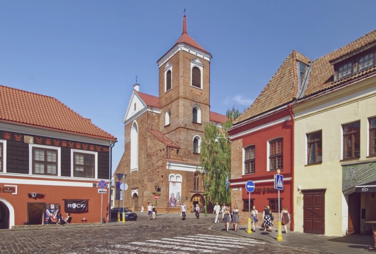 Las mejores zonas donde alojarse en Kaunas, Lituania