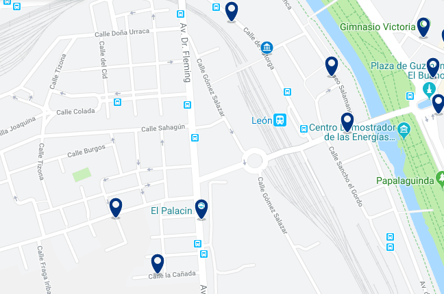 Alojamiento cerca de la estación RENFE – Haz clic para ver todo el alojamiento disponible en esta zona