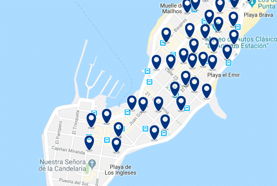 Accommodation in Peninsula – Click on the map to see all available accommodation in this area