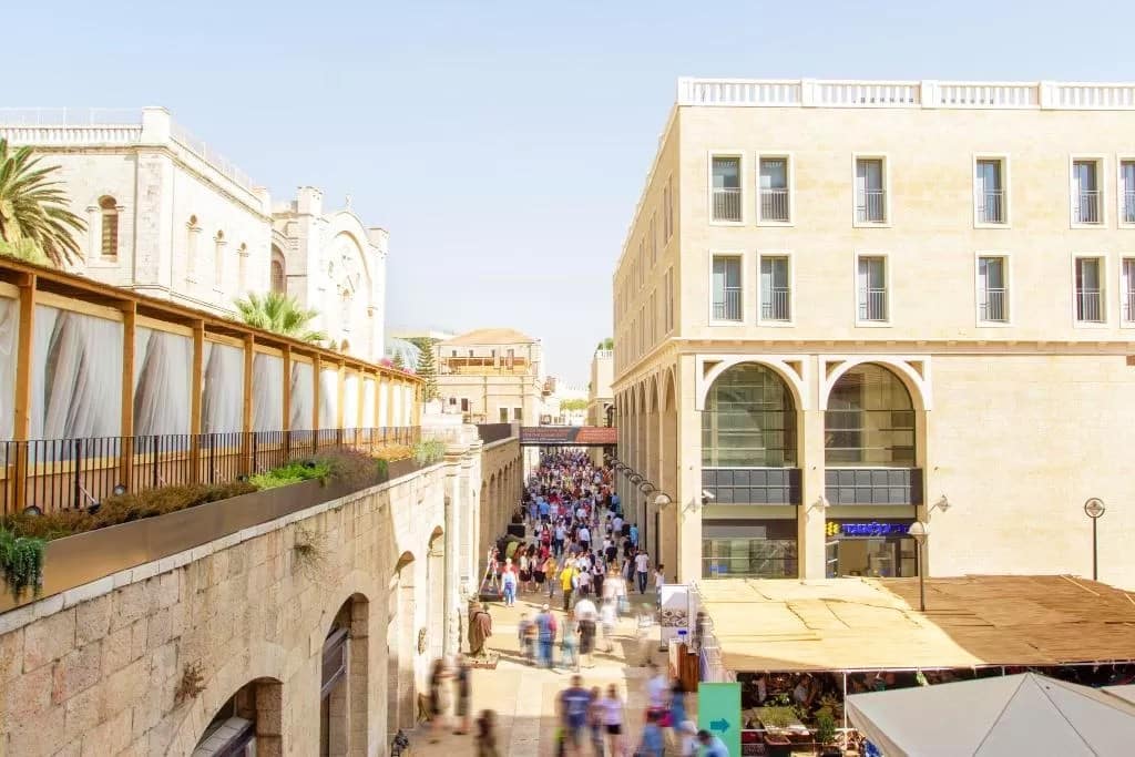 Mejores zonas donde alojarse en Jerusalén, Israel - Centro