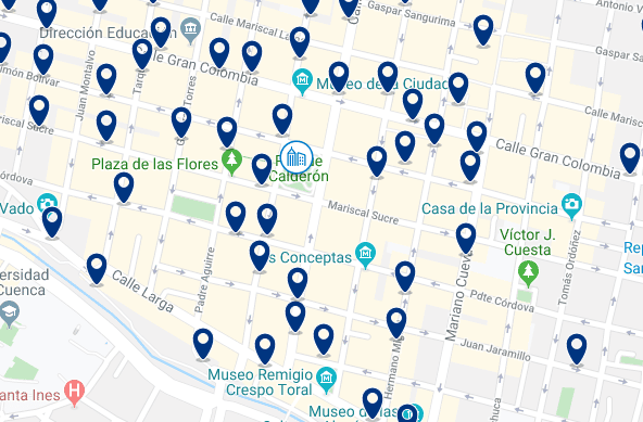 Alojamiento en el Centro de Cuenca - Haz clic para ver todo el alojamiento disponible en esta zona