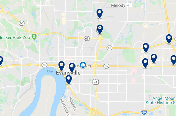 Best Areas to Stay in Evansville, Indiana 2023 - Best Districts