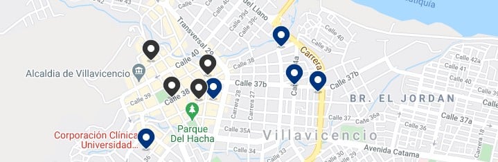 Alojamiento en el centro de Villavicencio, Colombia - Haz clic para ver todos el alojamiento disponible en esta zona