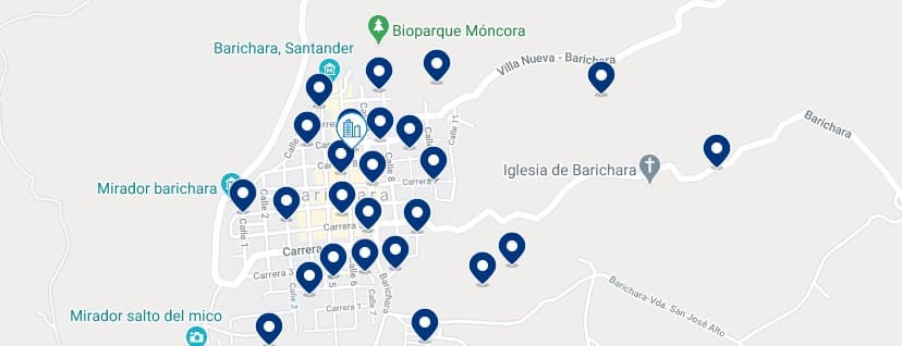 Alojamiento en el centro de Barichara, Colombia - Haz clic para ver todos el alojamiento disponible en esta zona