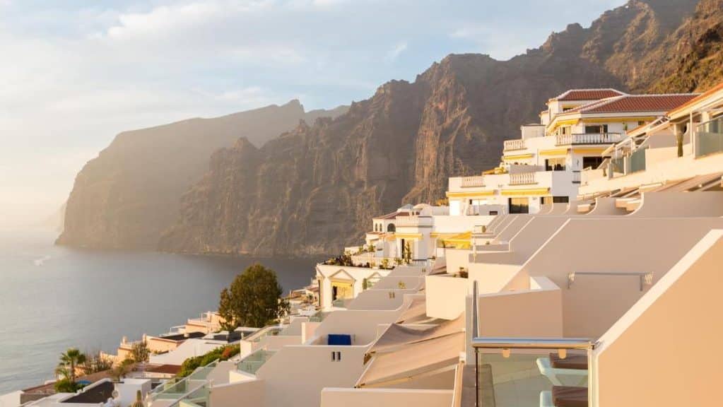 Where to stay in Tenerife, Spain - Los Gigantes Cliffs