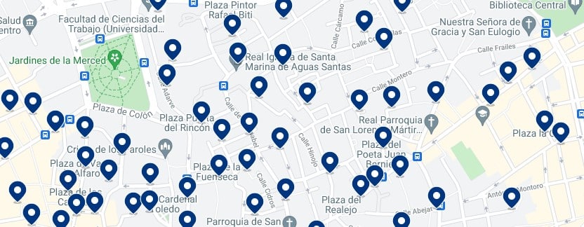 Accommodation near Palacio de Viana, Córdoba – Click on the map to see all the available accommodation in this area