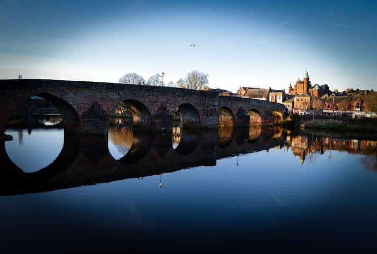 Las mejores zonas donde alojarse en Dumfries, Escocia